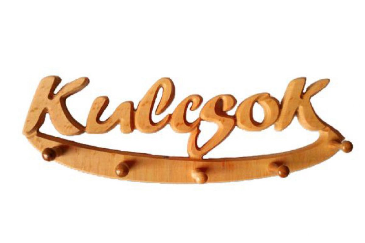 Kulcstartó (betűk)